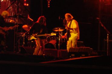 Neil Young en concierto. Foto de Carlos Pérez Báez
