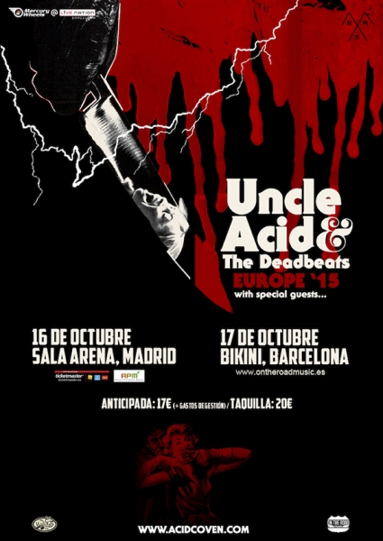 Uncle Acid and the Deadbeats The Night Creeper, nuevo disco y gira española