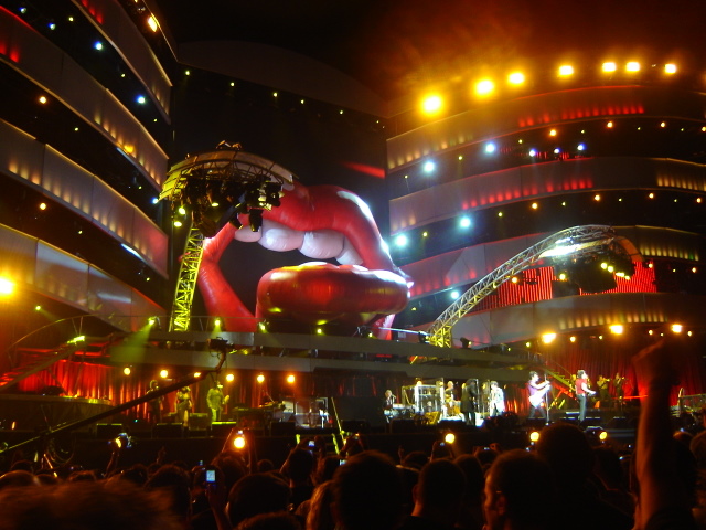 The Rolling Stones, 28 de junio de 2007 en el estadio Vicente Calderón de Madrid.