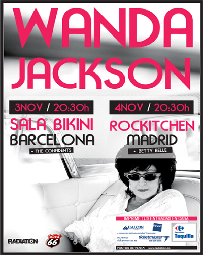 Wanda Jackson, Spanish Tour 2011