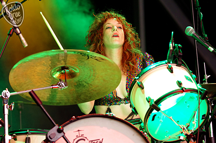 Deap Vally en el Azkena Rock Festival 2014, Foto Koldo Orue