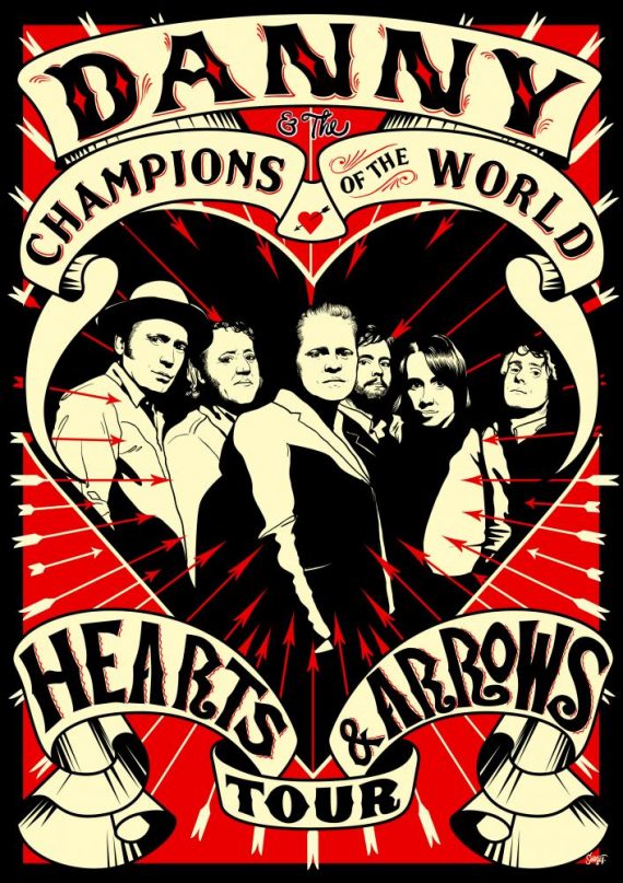 Danny and The Champions of the World "Hearts & Arrows Tour 2012"