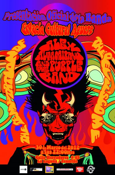 Alex Altamirano & The Purple Band, "The Temptation of the devil's come" 2012