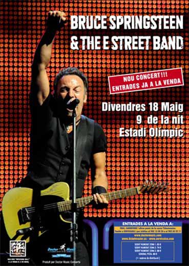 Bruce Springsteen & The E Street Band en España 2012