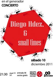 Diego Hernández & Small Times en concierto
