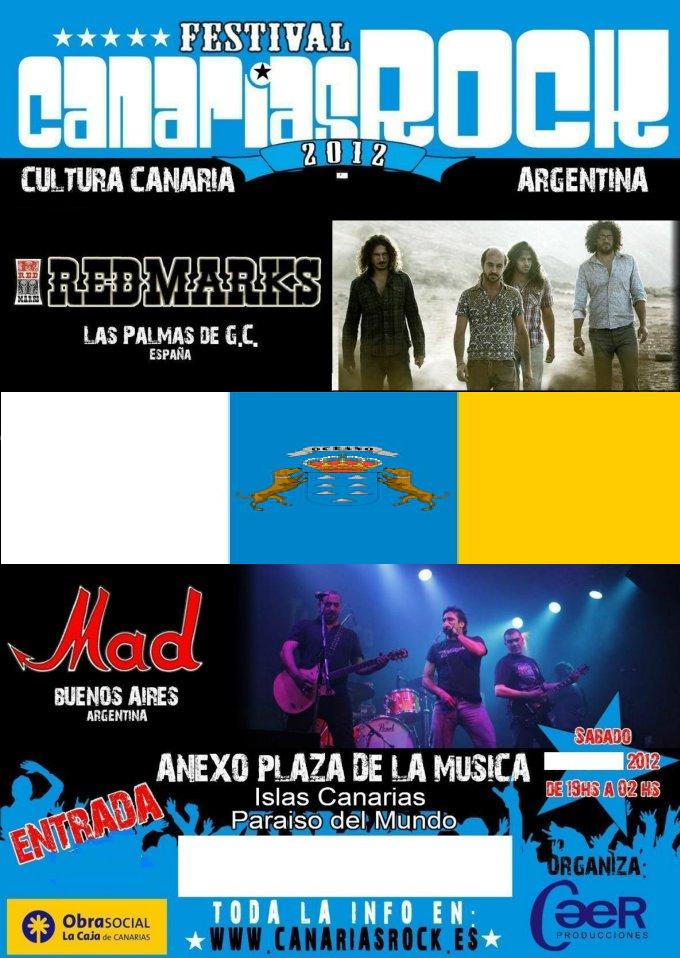 El festival Canarias Rock 2012 que organiza Caer Producciones