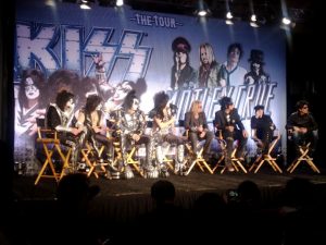 Kiss y Mötley Crüe presentando "The Tour" 2012