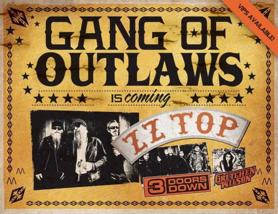 ZZ Top, "Gang of Outlaws Tour 2012"