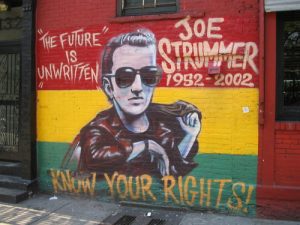 Joe Strummer, The Future is unwritten, know your rights!
