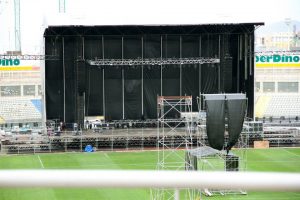 Fotos del Estadio de Gran Canaria, en Las Palmas a día de hoy para el concierto de Bruce Springsteen & The E Street Band. Fotos de nuestro compañero de Dirty Rock, Esteban Campos Trujillo.