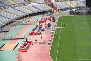 Fotos del Estadio de Gran Canaria, en Las Palmas a día de hoy para el concierto de Bruce Springsteen & The E Street Band. Fotos de nuestro compañero de Dirty Rock, Esteban Campos Trujillo.