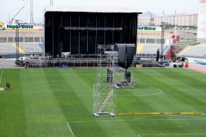 Fotos del Estadio de Gran Canaria, en Las Palmas a día de hoy para el concierto de Bruce Springsteen & The E Street Band. Fotos de nuestro compañero de Dirty Rock, Esteban Campos Trujillo.