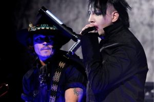 Marilyn Manson y Johnny Depp "You are so vain" en el The Metal Hammer Golden Gods Awards 2012