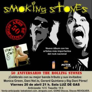 Smoking Stones 50 años de satisfaccion 