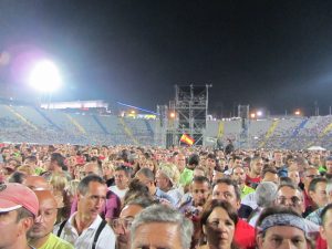 Bruce Springsteen en el Estadio de Gran Canaria, Las Palmas 15 de mayo de 2012