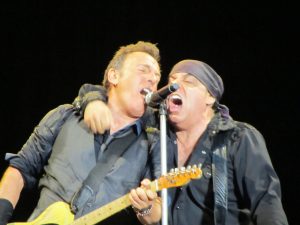 Bruce Springsteen y Steve Van Zandt en Las Pamas de Gran Canaria 15 de mayo de 2012