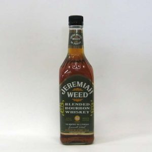 Jeremiah Weed, Bourbon- Whiskey con mucho sabor a  ZZ Top. "I Got to get paid"