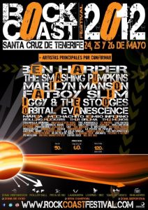 Rock Coast festival en Tenerife 2012