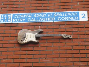 Rory Gallagher Corner en Temple Bar, Dublin. Rory Gallagher Corner en Temple Bar, Dublin.
