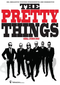 The Pretty Things de gira por España. The Pretty Things Spanish Tour 2012