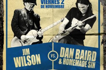 Dan Baird & Homemade Sin vs Jim Wilson 2 noviembre 2012 en Madrid Sala El Sol