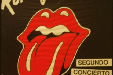 The Rolling Stones Madrid 1982 poster 7 y 9 de julio 1982