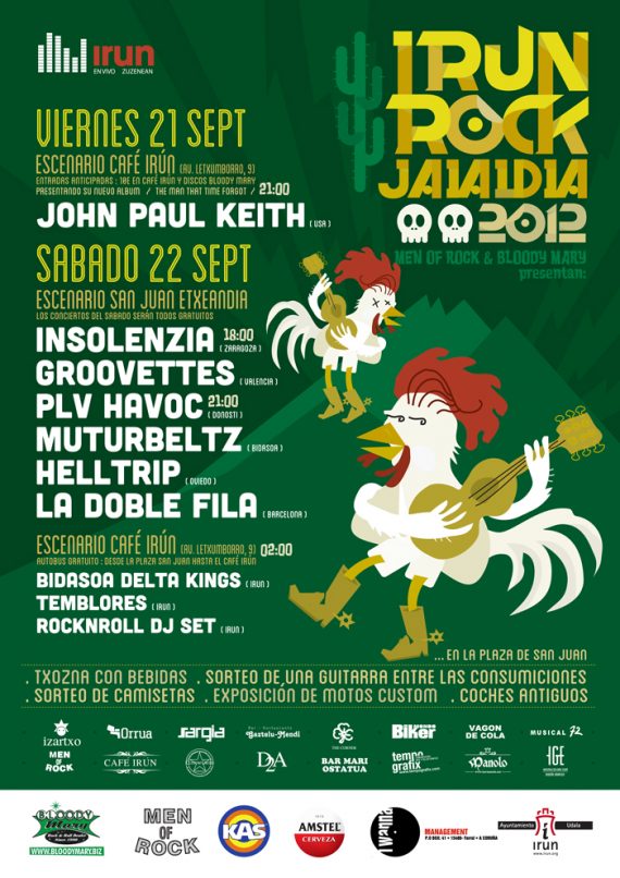 3er Festival Irun Rock 2012 Jaialdia