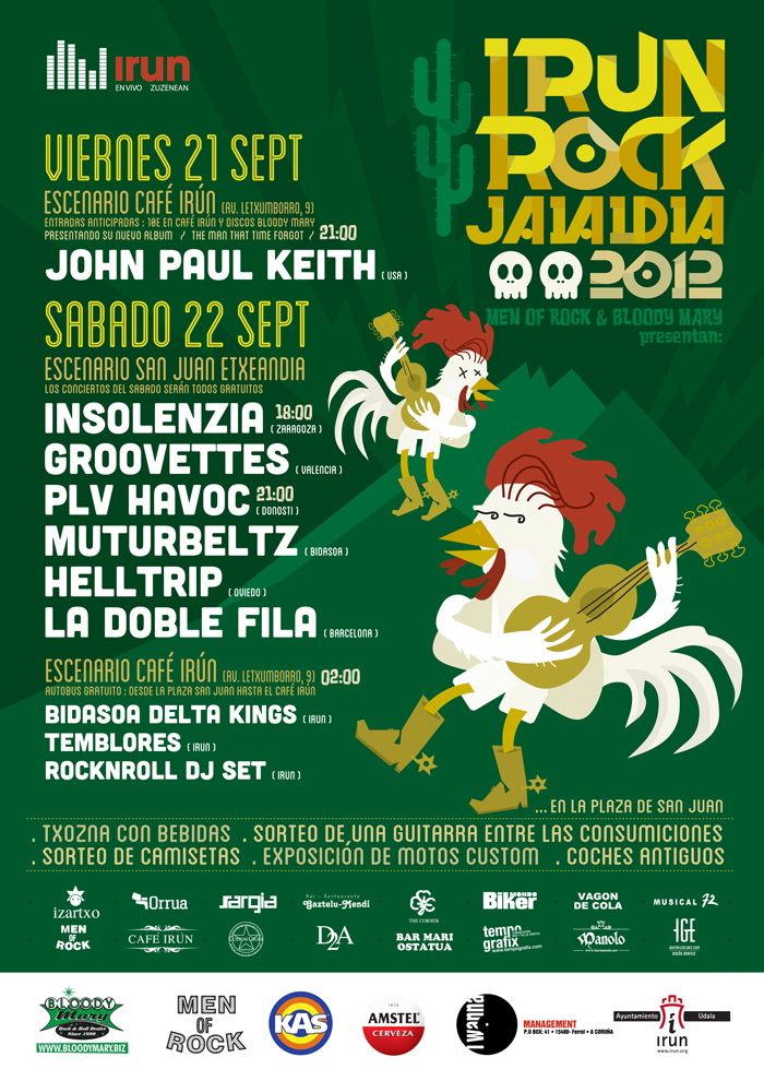 3er Festival Irun Rock 2012 Jaialdia