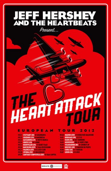 Jeff Hershey & The Heartbeats gira europea y española en septiembre