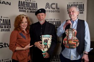 The 2012 Americana Music Awards Bonnie Raitt, Richard Thompson y Guy Clark