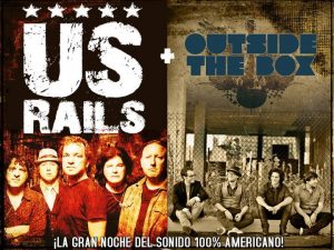 US Rails y Outside the Box en Madrid sala La Boite 18 de septiembre