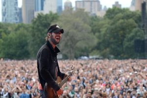 Band of Horses en el Global Citizen Concert en Nueva York 2012