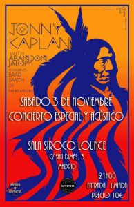 Jonny Kaplan y Brad Smith Madrid Sala Siroco Lounge 3 de noviembre 2012