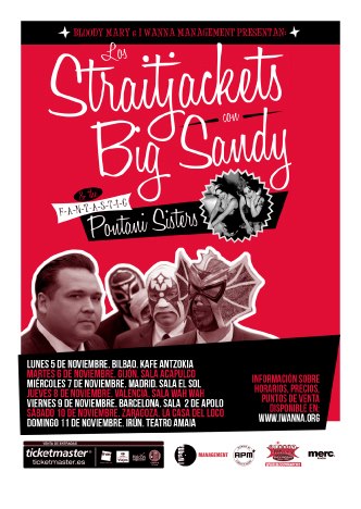 Big Sandy y Los Straitjackets gira en España noviembre 2012