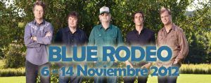 Blue Rodeo Spain Tour gira española del 6 al 14 de noviembre 2012