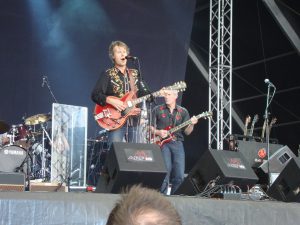 Blue Rodeo con Colin Cripps en el Azkena 2011, gira Blue Rodeo 2012