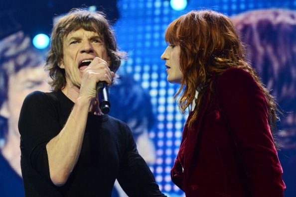 Florence Welch y The Rolling Stones 50th Anniversary Tour Gimme Shelter, Eric Clapton, Bill Wyman y Mick Taylor O2 London Arena 2012