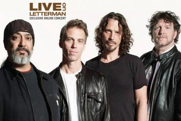 Soundgarden King Animal desde el Live on Letterman en el Ed Sullivan Theatre de Nueva York