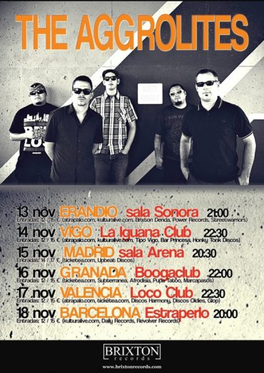 The Aggrolites en España 2012 presentando "Unleashed Live Vol. 1”