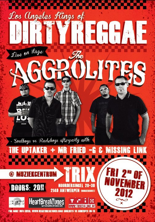 The Aggrolites en España, reyes del Dirty Reggae 2012 The Aggrolites gira española 2012 “Unleashed Live Vol. 1″ Dirty Reggae
