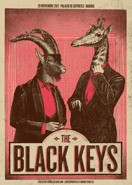 The Black Keys en concierto Madrid 28 noviembre 2012