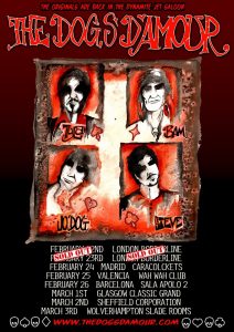 The Dogs D'Amour European Tour 2013 gira europea The Dogs D'Amour European Tour 2013 gira europea