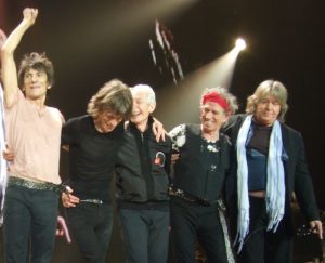 The Rolling Stones 20 Nov 2012 Mick Taylor, Bill Wyman, Eric Clapton y Florence Welch London O2 Arena