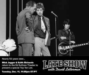 Mick Jagger Late Show David Letterman