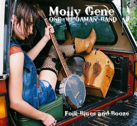 Molly Gene One Whoaman Band en Canarias gira española European tour 2013