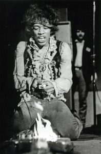 Jimi Hendrix, Foto de la secuencia de Ed Caraeff 