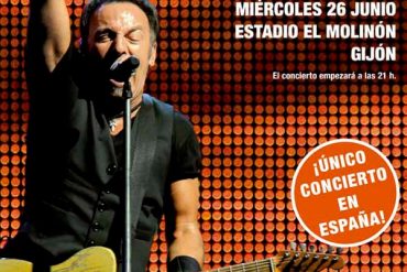 Bruce Springsteen agota las entradas de Gijón 2013