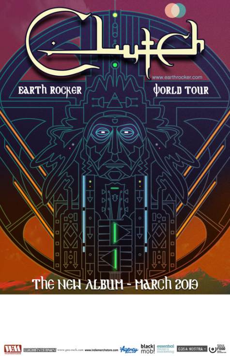 Clutch Earth Rocker nuevo disco 2013