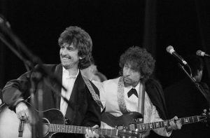 George Harrison y Bob Dylan 70 años, 2013