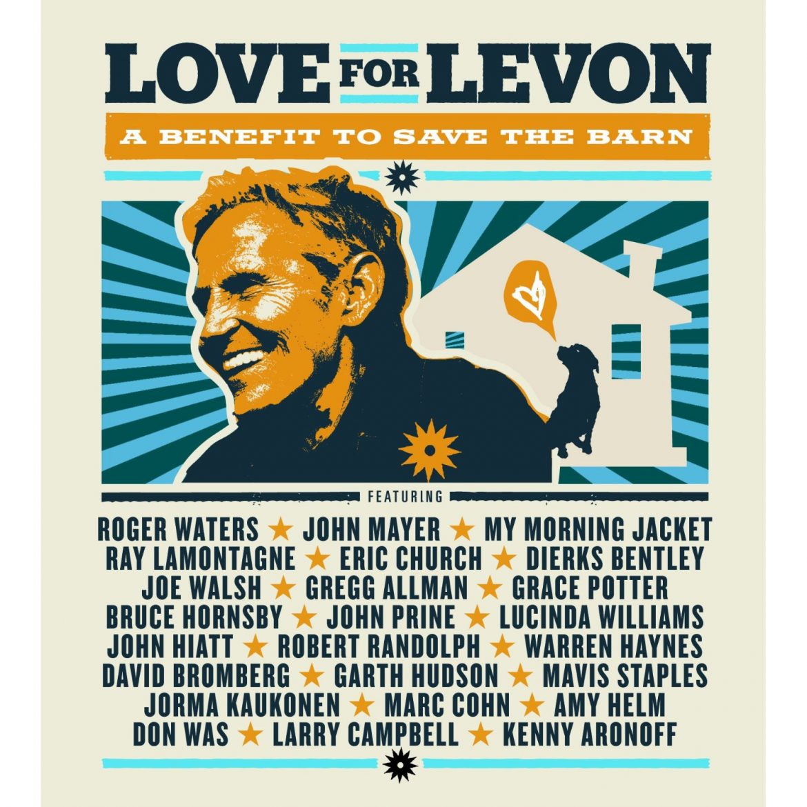 Love for Levon, cd y DVD tributo a Levon Helm 2013